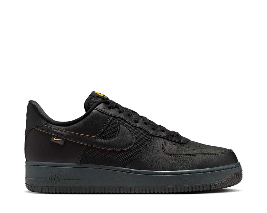 Nike Air Force 1 '07 Black / University Gold - DK Smoke Grey FZ4617-001