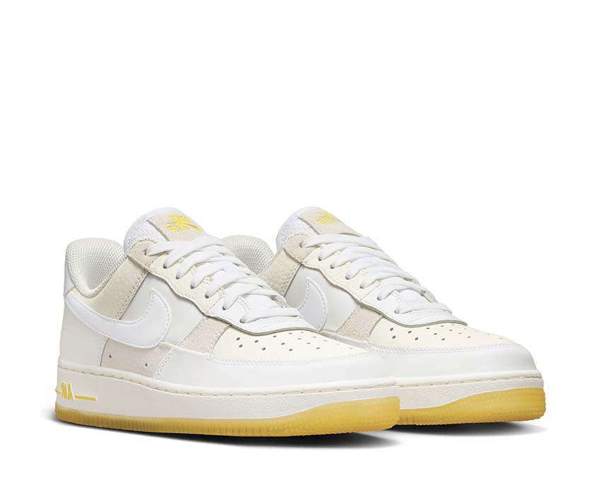 Nike Air Force 1 '07 Low W Summit White / White - Opti Yellow - Sail BRN FQ0709-100