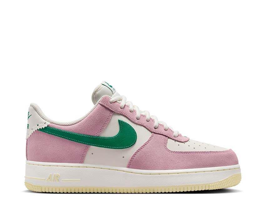Nike Air Force 1 '07 LV8 ND Sail / Malachite - Med Soft Pink - Alabaster FV9346-100