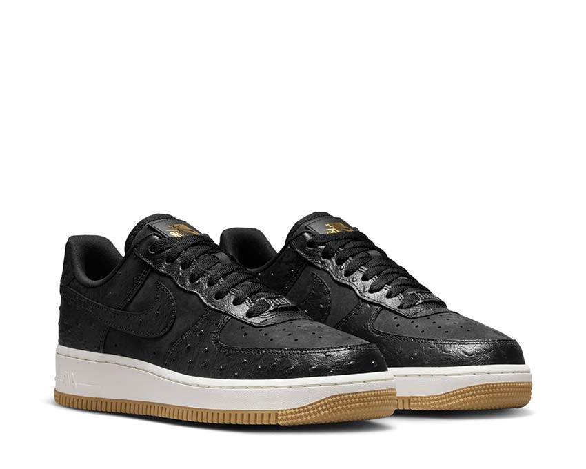 Nike Air Force 1 '07 LX Black / Sail - Gum Light Brown DZ2708-002