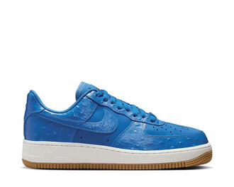 Nike Air Force 1 '07 LX W Star Blue Sail – vista laterale – sneaker donna noirfonce.eu