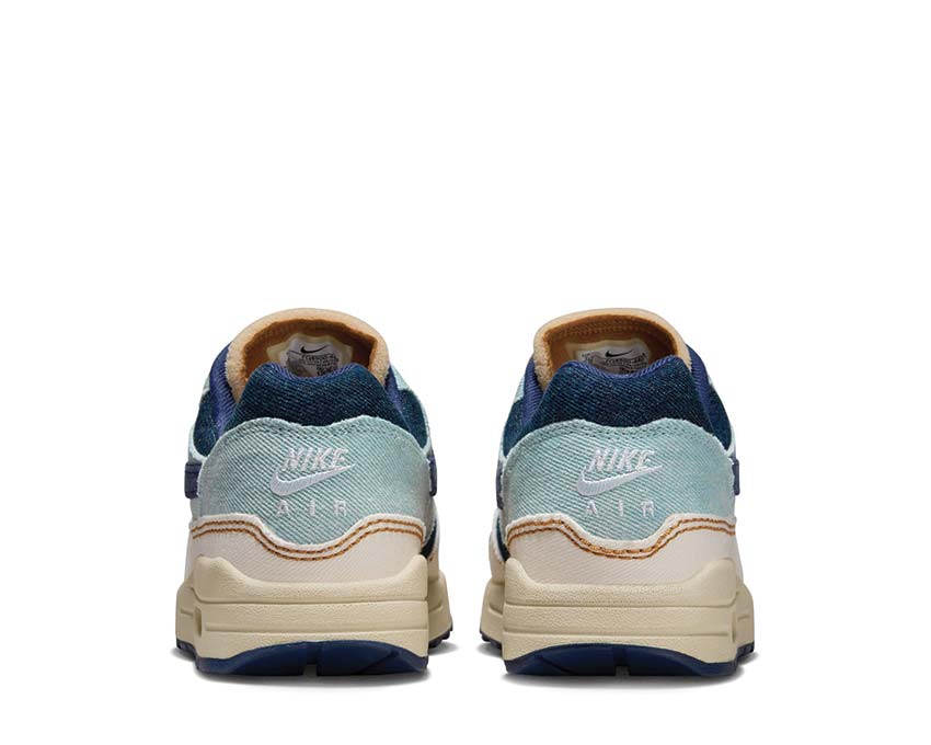 Nike Air Max 1 '87 W Aura / Midnight Navy - Pale Ivory FQ8900-440