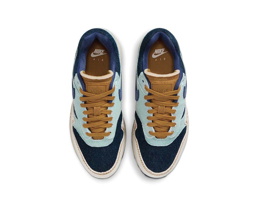 Nike Air Max 1 '87 W Aura / Midnight Navy - Pale Ivory FQ8900-440