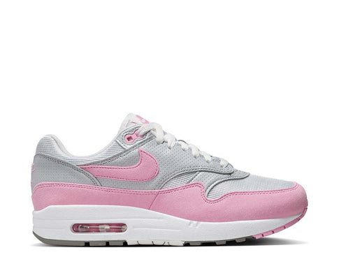Nike Air Max 1 '87 W Metallic Platinum / Pink Rise - Flat Pewter HF5387-001