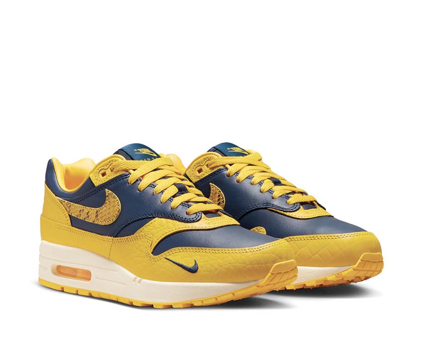 Nike Air Max 1 Prm W Midnight Navy / Varsity Maize - Natural FJ5479-410