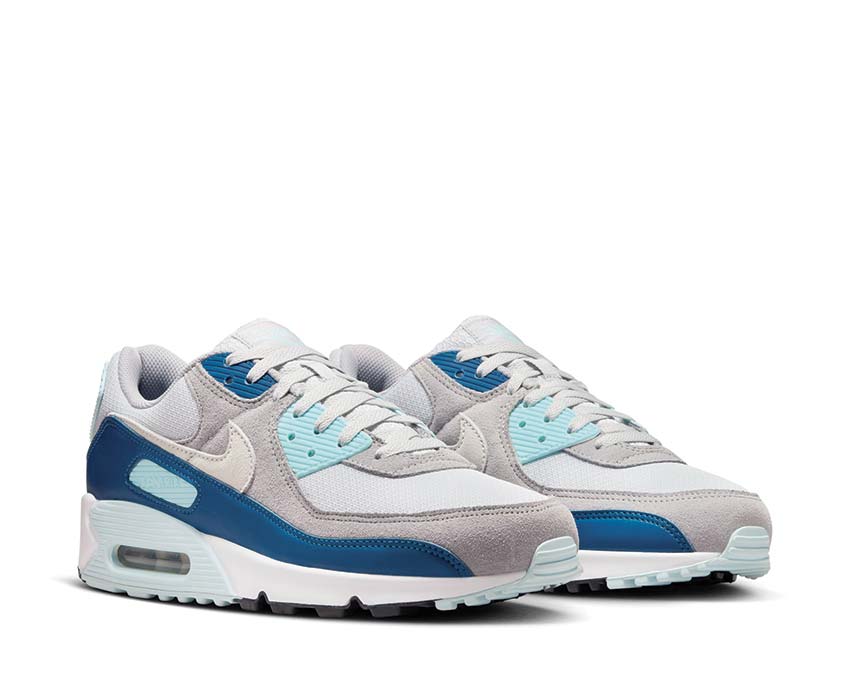 Nike Air Max 90 Pure Platinum / White - Glacier Blue FN6958-001