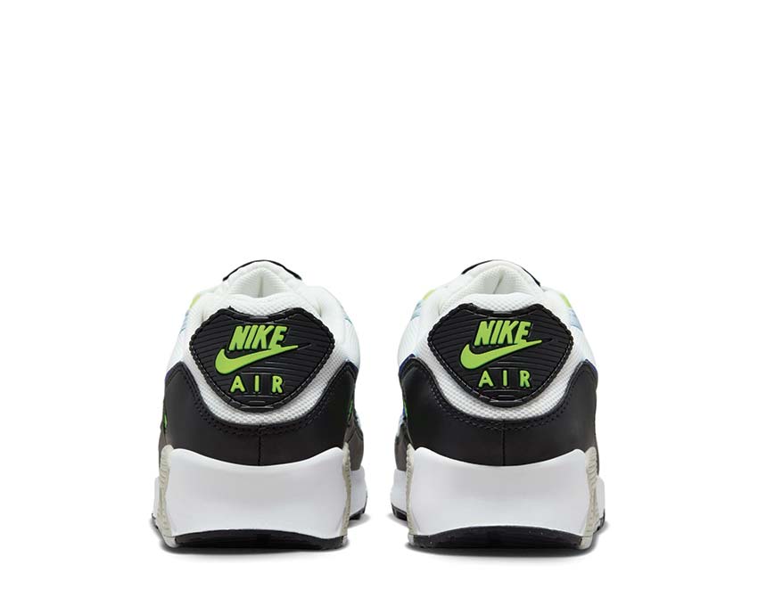Nike Air Max 90 Summit White / Racer Blue - Volt - Blue Tint DH8010-102