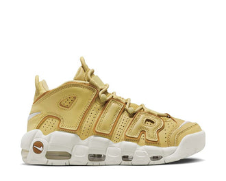 Nike Air More Uptempo W Buff Gold Bronzine — sneakers oversize donna