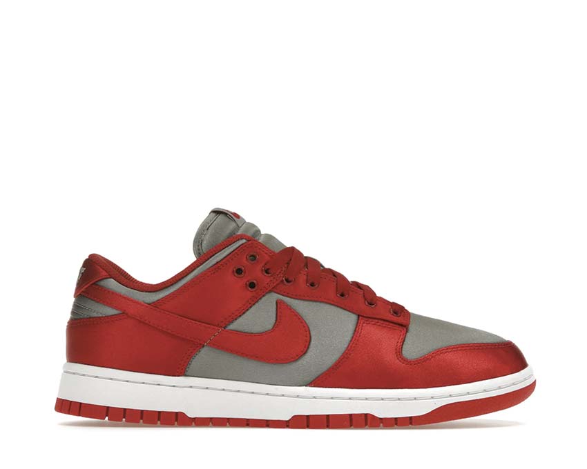 Nike Dunk Low ESS SNKR W Medium Grey / Varsity Red - White DX5931-001