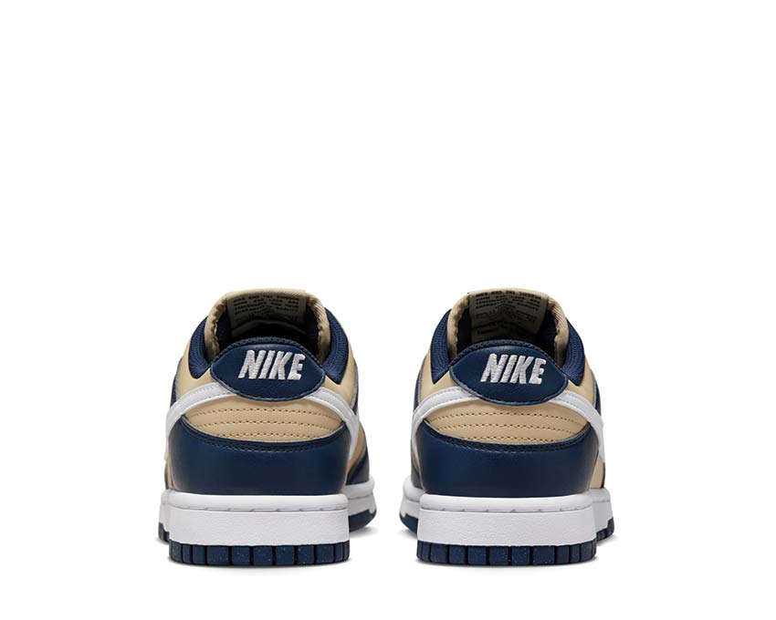 Nike Dunk Low Midnight Navy / White - Team Gold DD1873-401