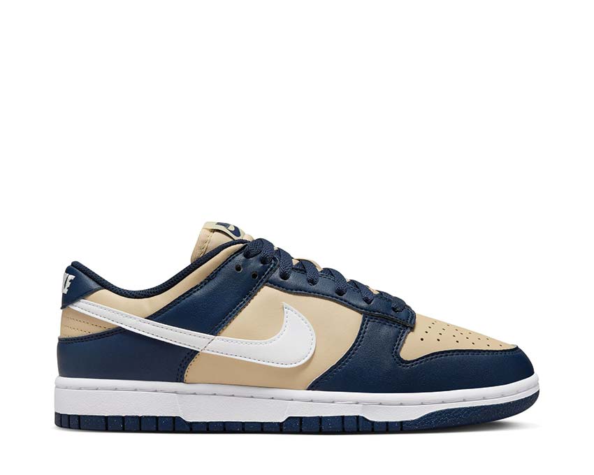 Nike Dunk Low Midnight Navy / White - Team Gold DD1873-401