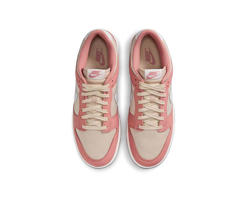 Nike Dunk Low Retro Premium Red Stardust / Summit White - Sanddrift FB8895-601