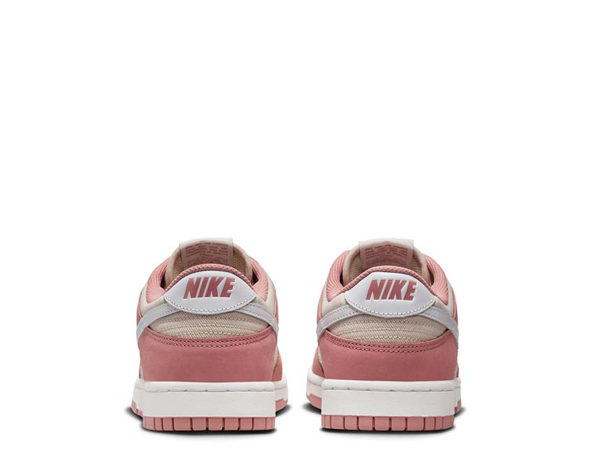 Nike Dunk Low Retro Premium Red Stardust / Summit White - Sanddrift FB8895-601