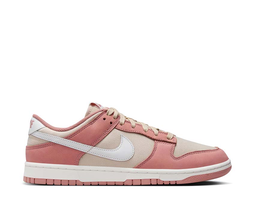 Nike Dunk Low Retro Premium Red Stardust / Summit White - Sanddrift FB8895-601