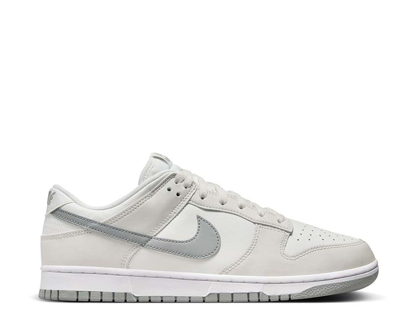 Nike Dunk Low Retro Summit White / LT Smoke Grey - Platinum Tint DV0831-106