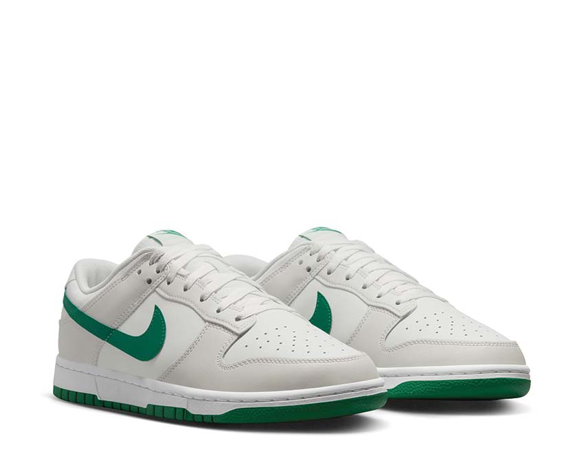 Nike Dunk Low Retro Summit White / Malachite - Platinum Tint DV0831-107