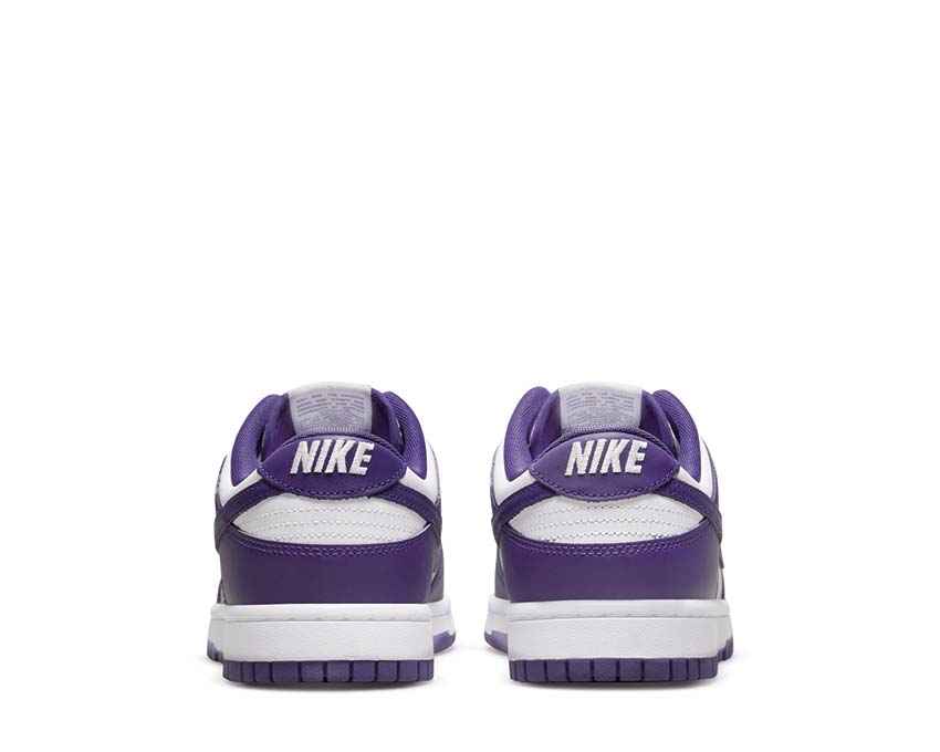 Nike Dunk Low Retro White / Court Purple - Total Orange DD1391-104