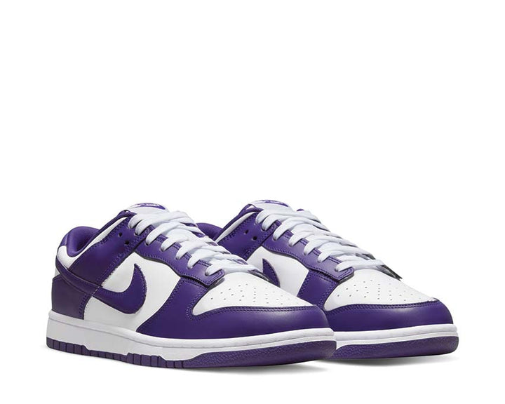 Nike Dunk Low Retro White / Court Purple - Total Orange DD1391-104