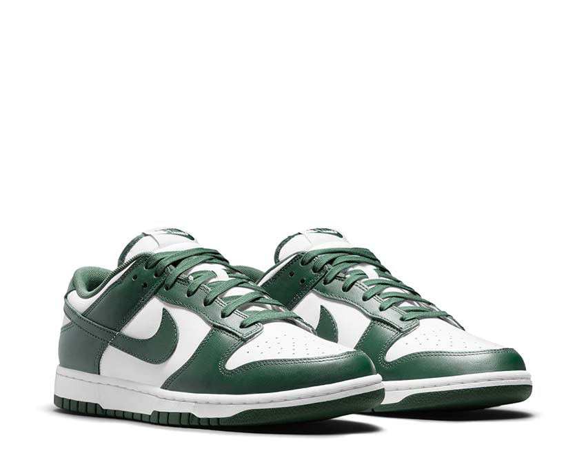 Nike Dunk Low Retro White / Team Green - White - Total Orange DD1391-101