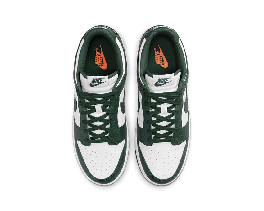 Nike Dunk Low Retro White / Team Green - White - Total Orange DD1391-101