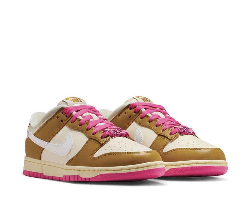 Nike Dunk Low SE W Bronzine / Coconut Milk - Playful Pink FD8683-700