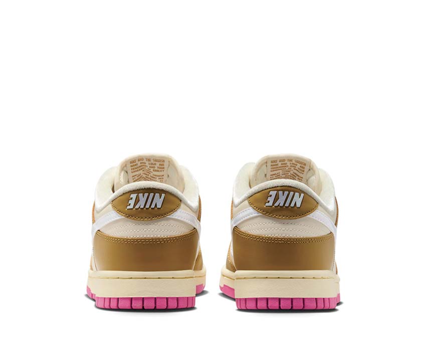 Nike Dunk Low SE W Bronzine / Coconut Milk - Playful Pink FD8683-700