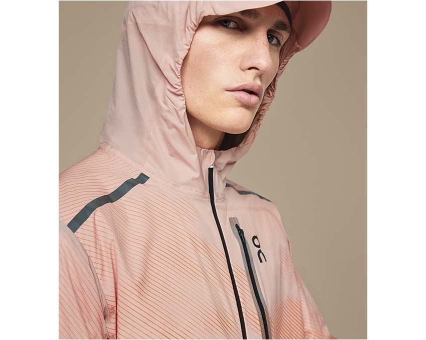 On Weather Jacket Lumos Woodrose / Black 1MD30311285