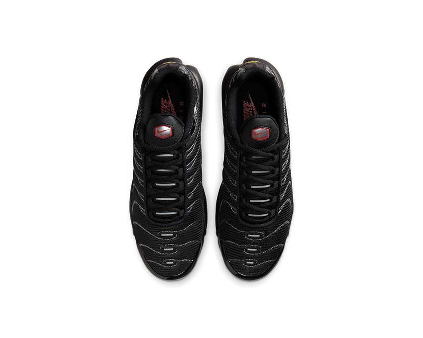 Nike Air Max Plus Black / Metallic Silver - University Red HF4293-001