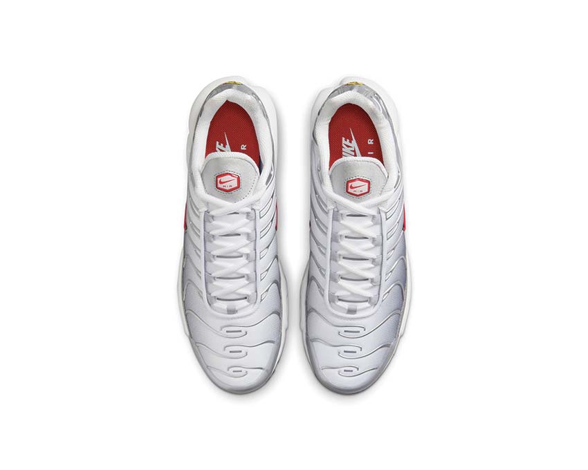 Nike Air Max Plus Metallic Silver / University Red - Cool Grey HM9654-001