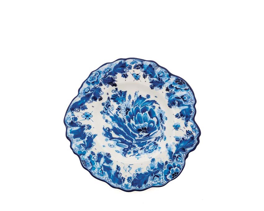 Seletti Diesel Living Classics on Acid - Dessert Plate Delf Rose