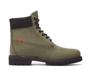 Timberland 6 Inch Premium Boot Military Olive — bota hombre cuero impermeable