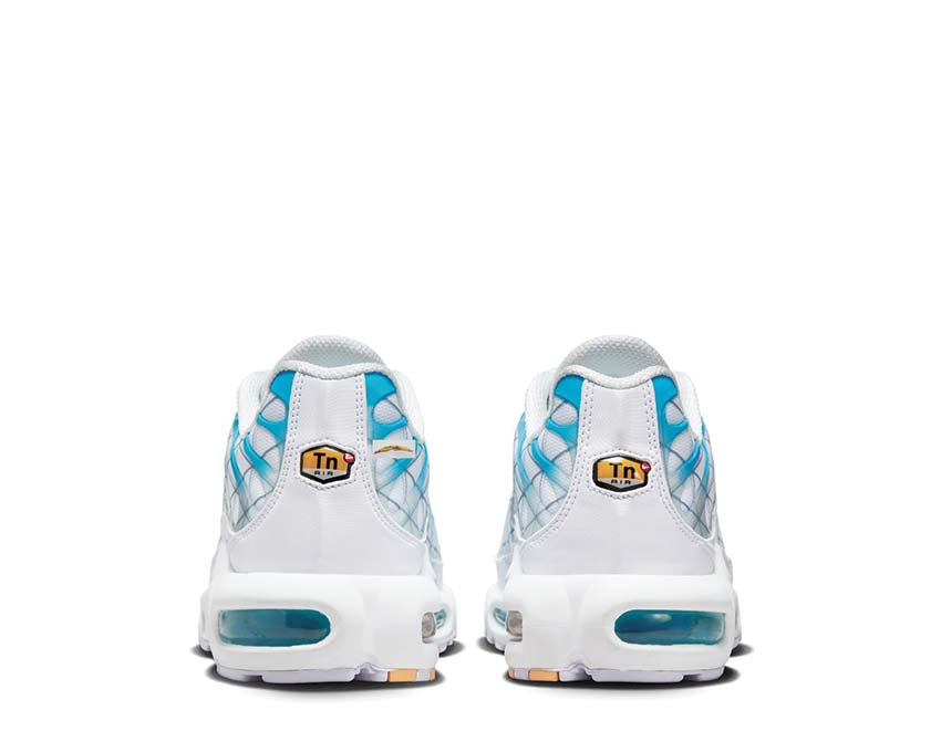 Nike Air Max Plus White / Metallic Silver - Baltic Blue FQ2397-100