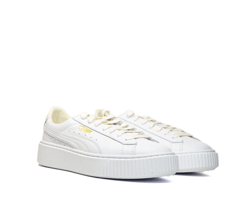 Puma Basket Platform Core White 364040 04