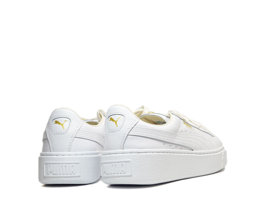 Puma Basket Platform Core White 364040 04
