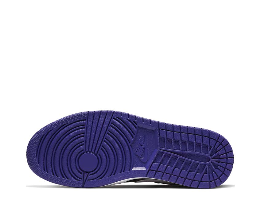 Air Jordan 1 Low Court Purple / White - Black 553558-501