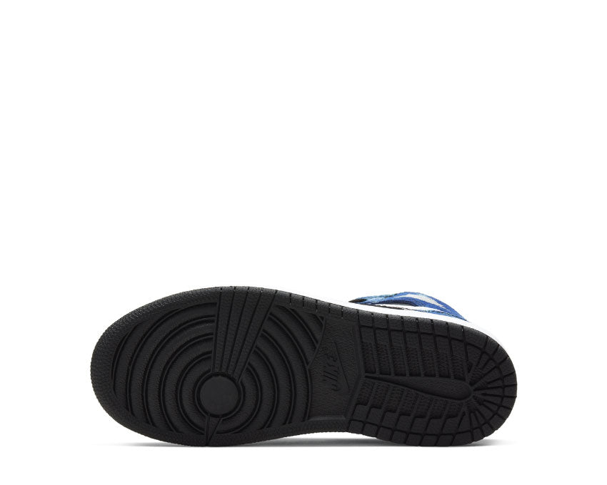 Air Jordan 1 Retro High Tie Dye PS White / Black - Aurora Green CU0449-100