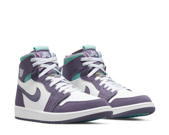 Jordan Air Jordan 1 Zoom Air Comfort Tropical Twist vista lateral — cuero liso