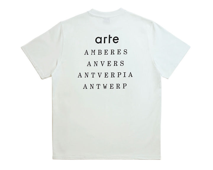 Arte Tomi Antverpia Tee White SS21-042T