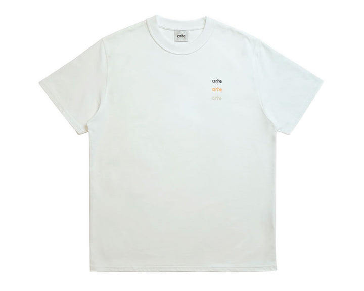 Arte Tomi Multi Logo Tee White SS21-037T