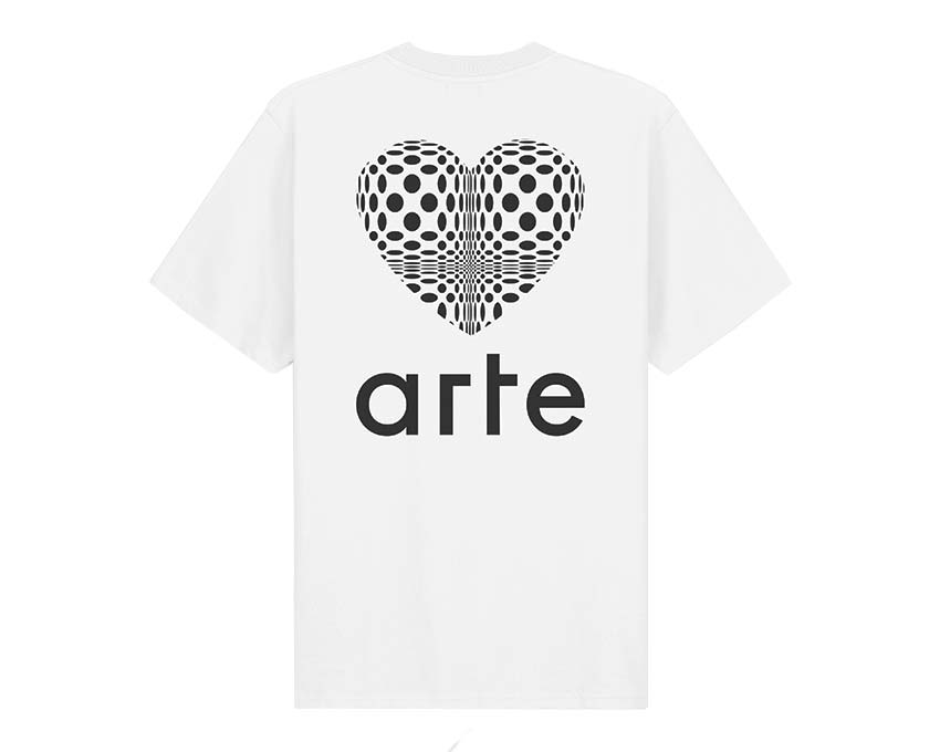 Arte Tzara Heart Tee White SS22-109T