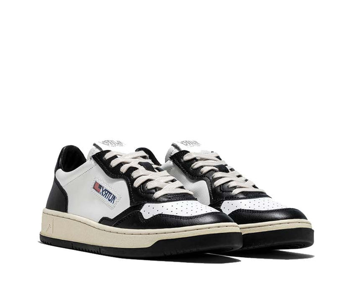 Autry Medalist Low Leat White / Black AULMWB01
