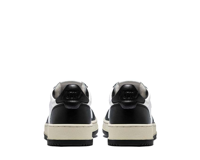 Autry Medalist Low Leat White / Black AULMWB01
