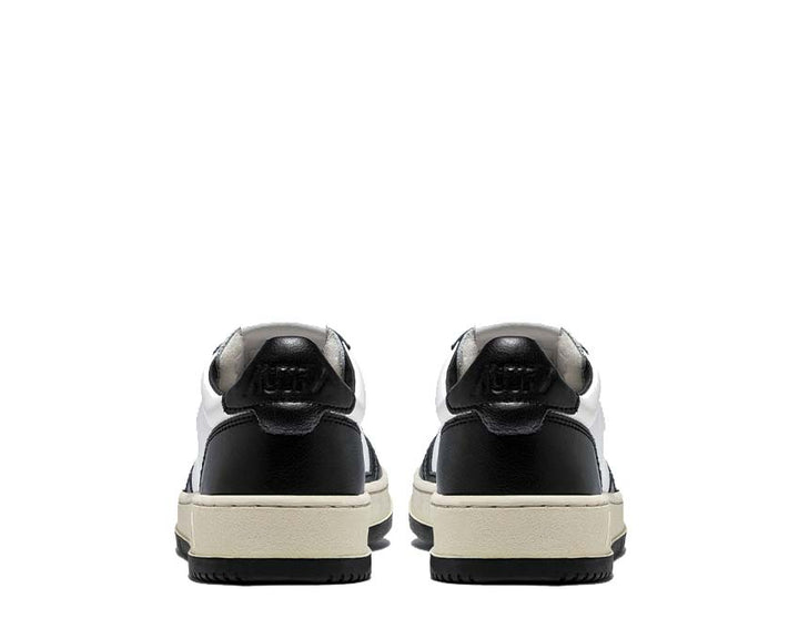 Autry Medalist Low Leat White / Black AULMWB01