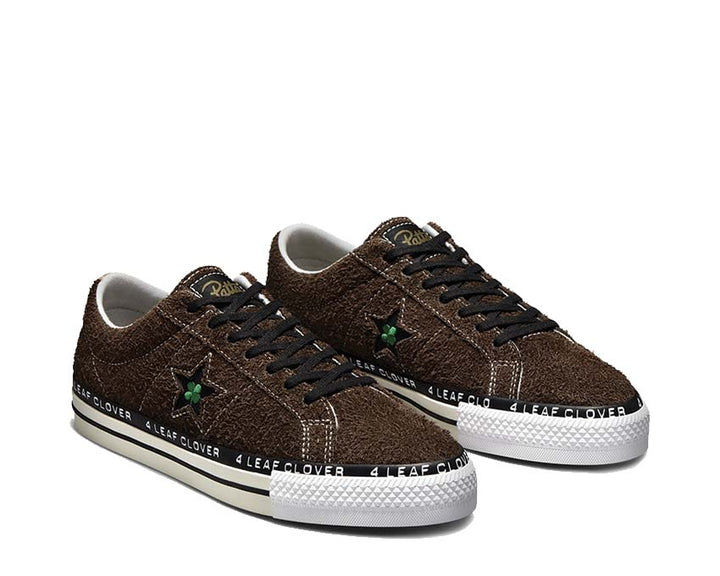 Converse Patta Four-Leaf Clover One Star Pro Java / Burnt Olive - White A03174C