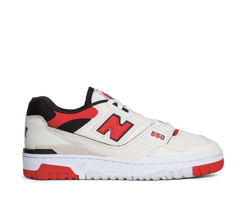 New Balance 550 Sea Salt / True Red BB550VTB