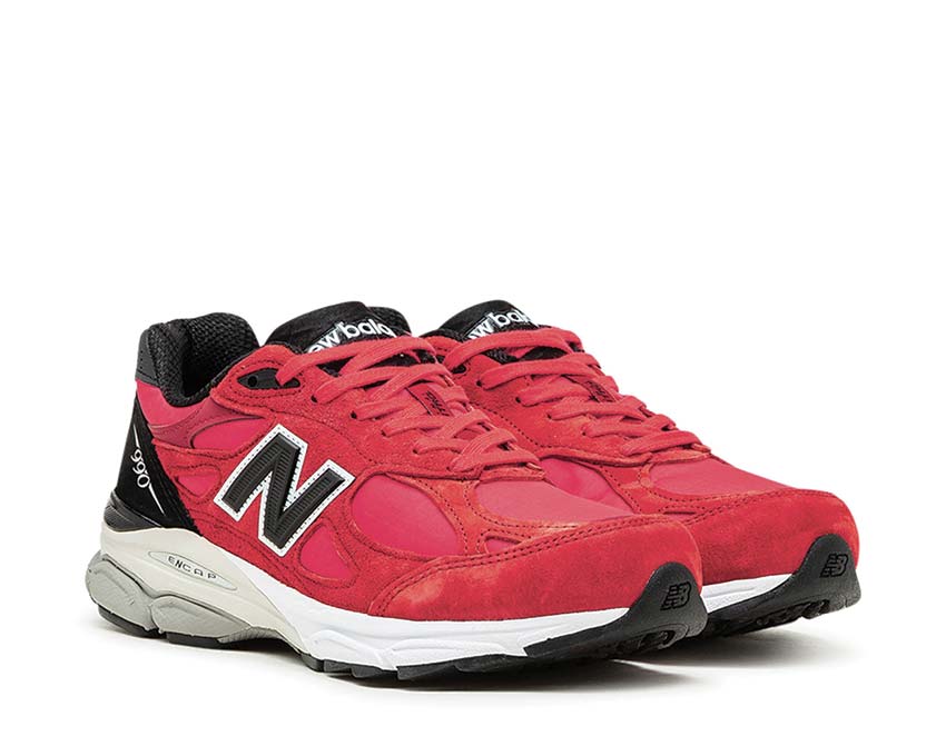 New Balance 990 V3 Red Black M990PL3