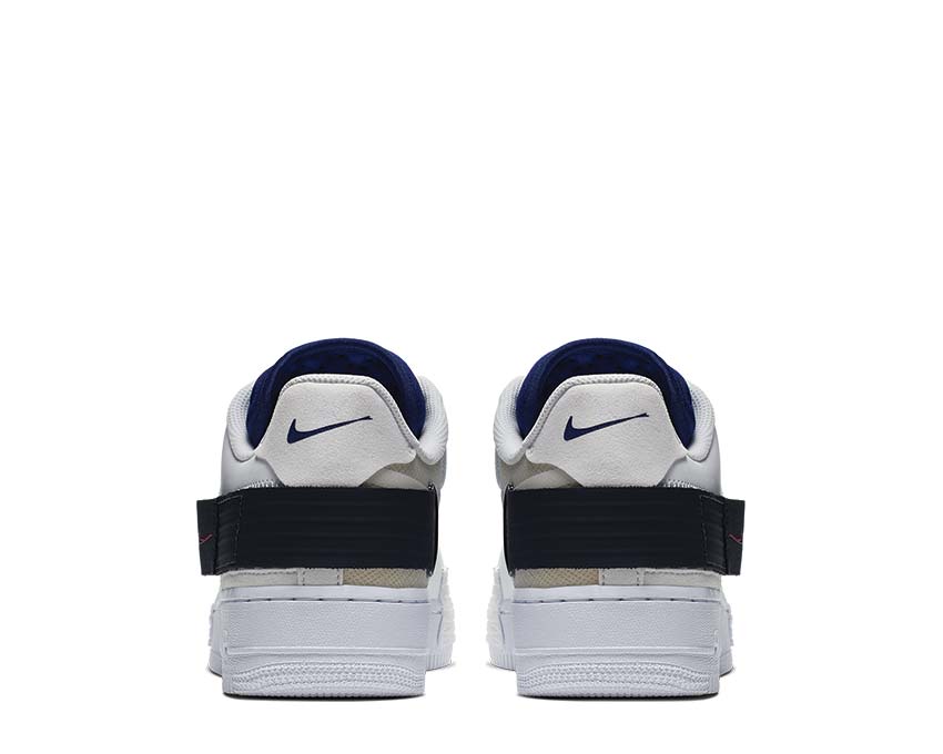 Nike AF1 TYPE Summit White Red Orbit White Black CI0054-100