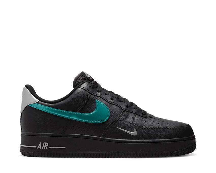 Nike Air Force 1 '07 Black / Blue Lightning - Wolf Grey FD0654-001