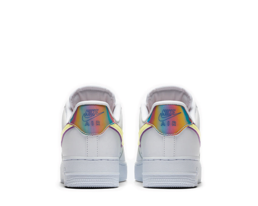 Nike Air Force 1 Easter White / Barely Volt - Hyper Blue CW0367-100