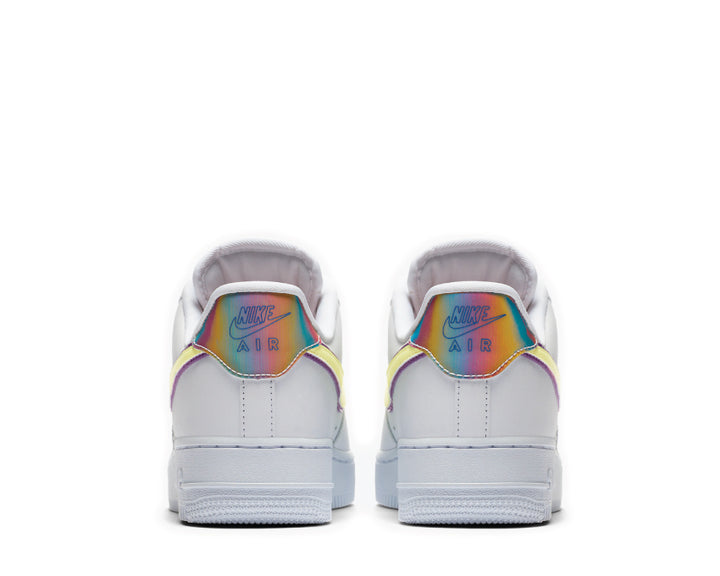 Nike Air Force 1 Easter White / Barely Volt - Hyper Blue CW0367-100